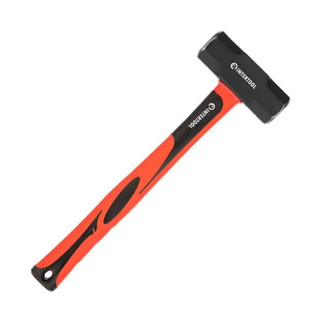 Кувалда INTERTOOL HT-0242, 2000 г, ручка из фибергласса, фото  | SNABZHENIE.com.ua