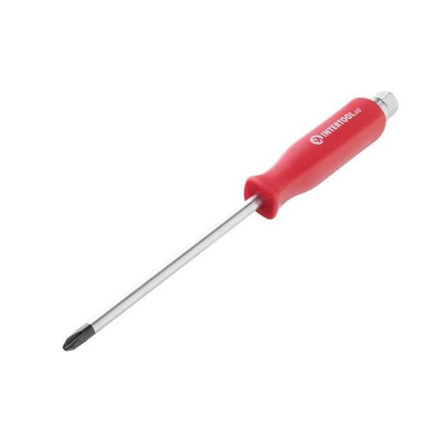 Отвертка ударная PH3x150 мм Cr-V INTERTOOL HT-0489, фото  | SNABZHENIE.com.ua