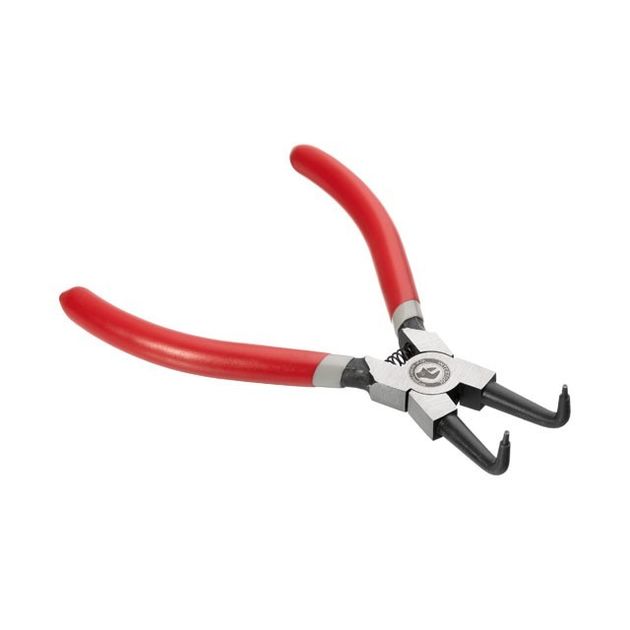 Щипцы INTERTOOL HT-7006 для стопорных колец, 150 мм, изогнутые, фото  | SNABZHENIE.com.ua