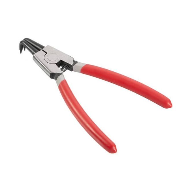 Щипці для зняття та установки стопорних кілець 150 мм, вигнуті на розжим INTERTOOL HT-7008, фото , зображення 2 | SNABZHENIE.com.ua Щипці для зняття та установки стопорних кілець 150 мм, вигнуті на розжим INTERTOOL HT-7008, фото , зображення 2 | SNABZHENIE.com.ua