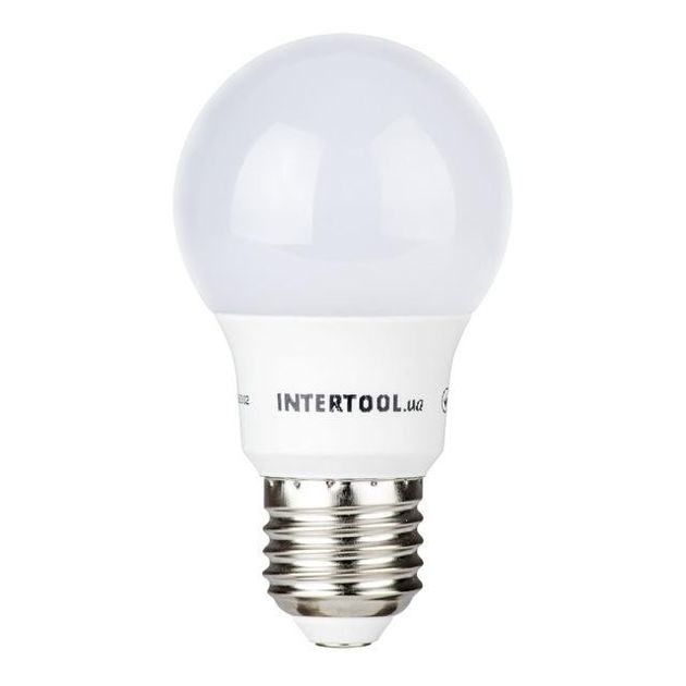 Светодиодная лампа LED 7 Вт E27 220 В INTERTOOL LL-0003, фото  | SNABZHENIE.com.ua