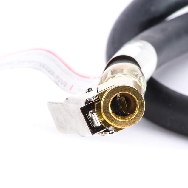 Шланг для подкачки колес с наконечником 80 см INTERTOOL PT-0512, фото , изображение 3 | SNABZHENIE.com.ua