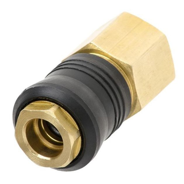 Соединение быстроразъемное 1/2" с внутренней резьбой, латунь INTERTOOL, фото , изображение 3 | SNABZHENIE.com.ua Соединение быстроразъемное 1/2" с внутренней резьбой, латунь INTERTOOL, фото , изображение 3 | SNABZHENIE.com.ua