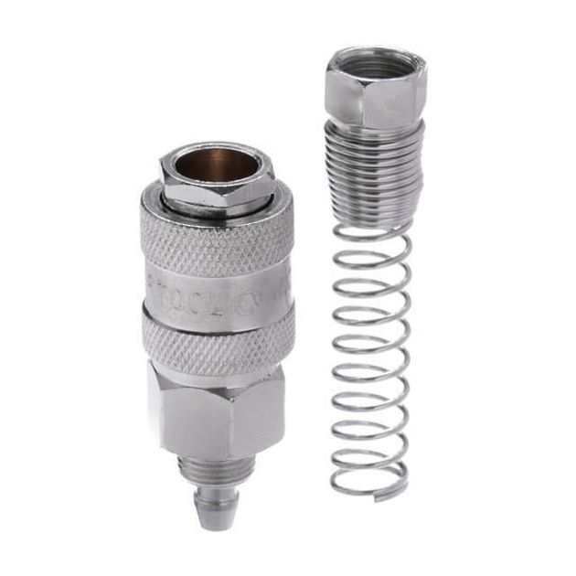 Соединение быстросъемное с пружиной для шлангов 5,5х8 мм INTERTOOL PT-1830, фото , изображение 4 | SNABZHENIE.com.ua