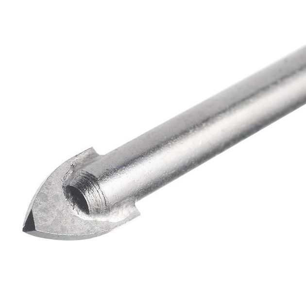 Сверло по склу 10x80 мм INTERTOOL SD-0270, фото , зображення 3 | SNABZHENIE.com.ua Сверло по склу 10x80 мм INTERTOOL SD-0270, фото , зображення 3 | SNABZHENIE.com.ua