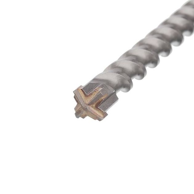 Бур SDS MAX, QUADRO, 16x600мм INTERTOOL SDM-1660, фото , зображення 2 | SNABZHENIE.com.ua Бур SDS MAX, QUADRO, 16x600мм INTERTOOL SDM-1660, фото , зображення 2 | SNABZHENIE.com.ua