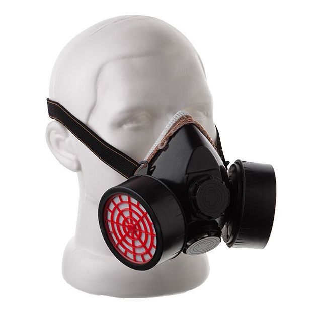 Респиратор INTERTOOL SP-0028 с двумя картриджами, фото , изображение 4 | SNABZHENIE.com.ua Респиратор INTERTOOL SP-0028 с двумя картриджами, фото , изображение 4 | SNABZHENIE.com.ua