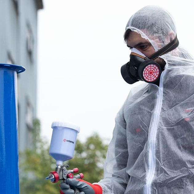 Респиратор INTERTOOL SP-0028 с двумя картриджами, фото , изображение 9 | SNABZHENIE.com.ua Респиратор INTERTOOL SP-0028 с двумя картриджами, фото , изображение 9 | SNABZHENIE.com.ua