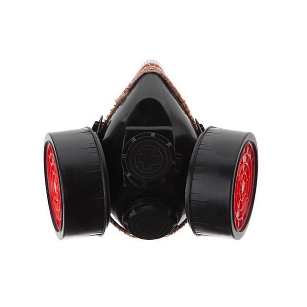 Респиратор INTERTOOL SP-0028 с двумя картриджами, фото  | SNABZHENIE.com.ua