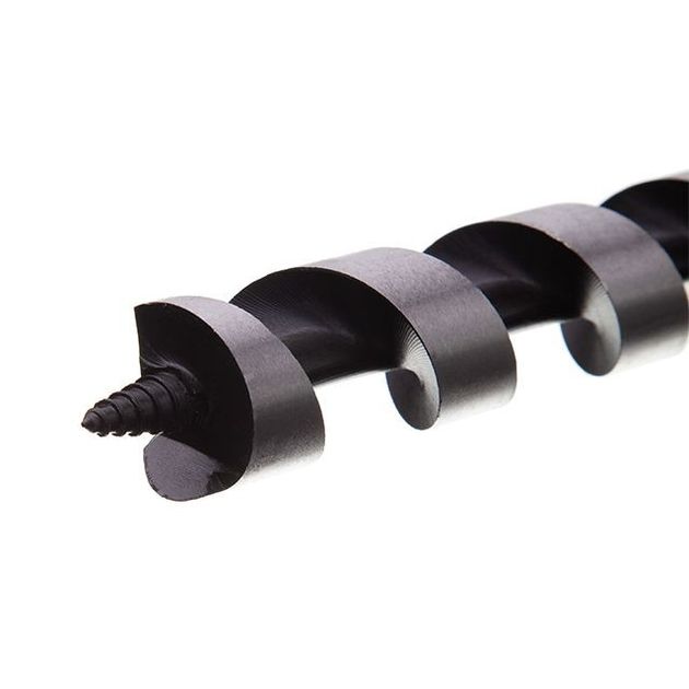 Сверло спиральное по дереву 28x230мм INTERTOOL SW-2823, фото , изображение 2 | SNABZHENIE.com.ua Сверло спиральное по дереву 28x230мм INTERTOOL SW-2823, фото , изображение 2 | SNABZHENIE.com.ua