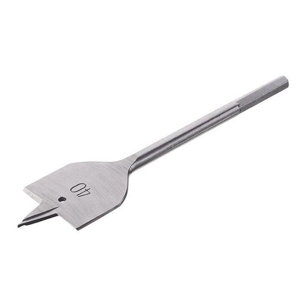 Сверло по дереву перьеве 40x150 INTERTOOL SWF-4015, фото , зображення 2 | SNABZHENIE.com.ua Сверло по дереву перьеве 40x150 INTERTOOL SWF-4015, фото , зображення 2 | SNABZHENIE.com.ua