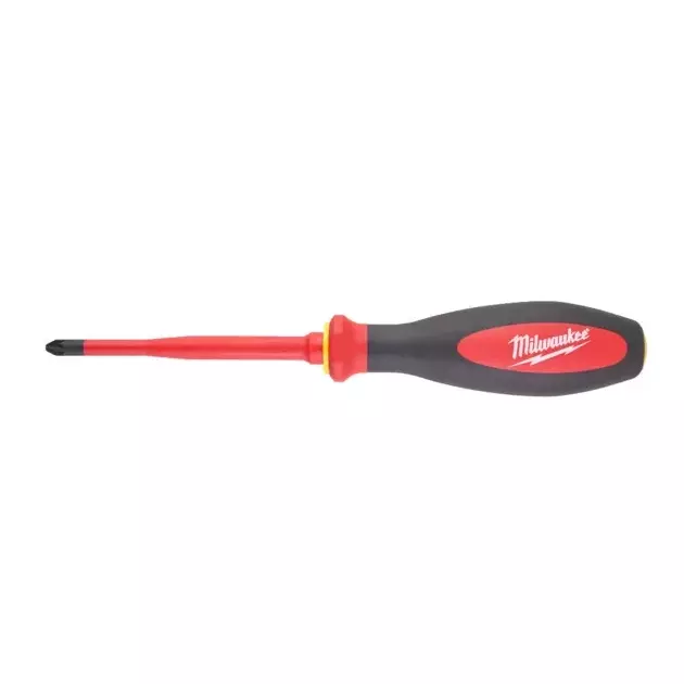 Викрутка VDE диэлектрическая тонкая MILWAUKEE PZ2 100мм, фото  | SNABZHENIE.com.ua