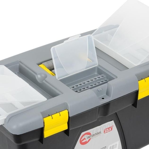 Ящик для инструмента INTERTOOL BX-0323 600x340x317 мм, фото , изображение 3 | SNABZHENIE.com.ua Ящик для инструмента INTERTOOL BX-0323 600x340x317 мм, фото , изображение 3 | SNABZHENIE.com.ua