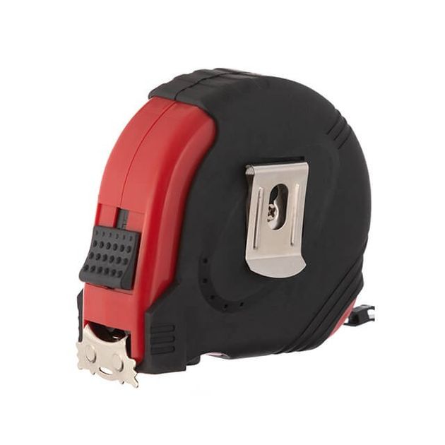 Рулетка INTERTOOL MT-0110, 10 м x 25 мм, металлическое полотно, 3 стопора, фото , изображение 3 | SNABZHENIE.com.ua Рулетка INTERTOOL MT-0110, 10 м x 25 мм, металлическое полотно, 3 стопора, фото , изображение 3 | SNABZHENIE.com.ua