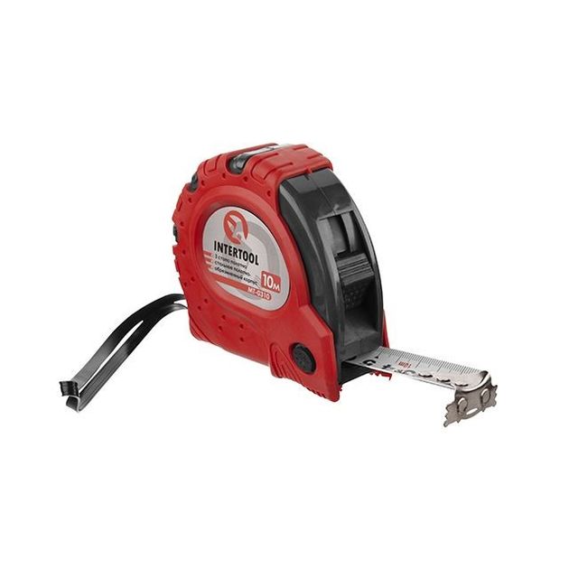 Рулетка INTERTOOL MT-0310 10 м x 25 мм с металлическим полотном, фото  | SNABZHENIE.com.ua