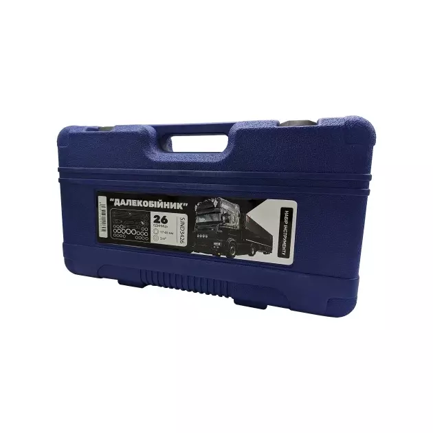 Набір інструментів для автомобіля 17-65мм 3/4'' 26 ед. Дальнобойщик SJND3426, фото , зображення 3 | SNABZHENIE.com.ua Набір інструментів для автомобіля 17-65мм 3/4'' 26 ед. Дальнобойщик SJND3426, фото , зображення 3 | SNABZHENIE.com.ua