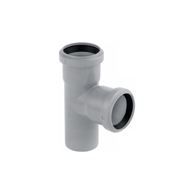 Тройник для внутренней канализации Rozma 50х50/90°, фото  | SNABZHENIE.com.ua