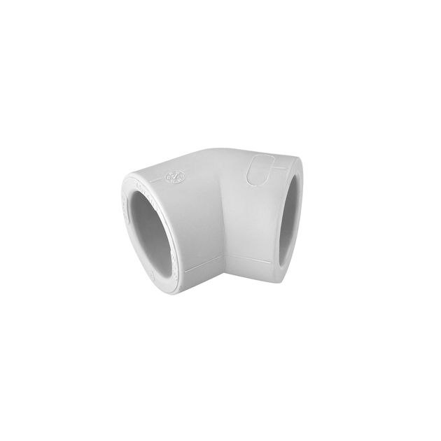 Колено 45° PPR GrandiTherm 40 мм, фото  | SNABZHENIE.com.ua