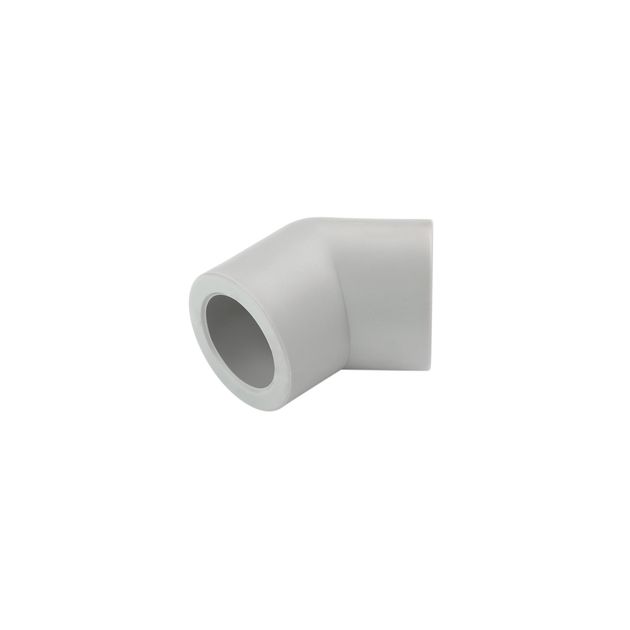 Колено 45° PPR GrandiTherm 90 мм, фото  | SNABZHENIE.com.ua