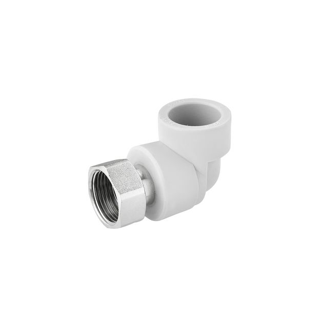 Коліно з накидною гайкою PPR GrandiTherm 32х1, фото  | SNABZHENIE.com.ua
