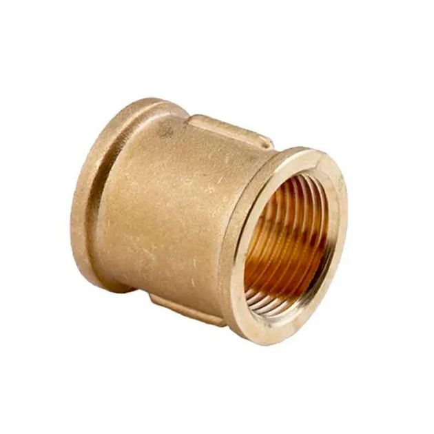 Муфта економ STA 1/2'' ВВ латунна, фото  | SNABZHENIE.com.ua