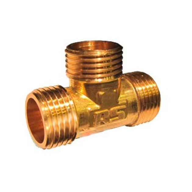 Тройник посилений STA Premium 1/2 ННВ нікельований, фото  | SNABZHENIE.com.ua