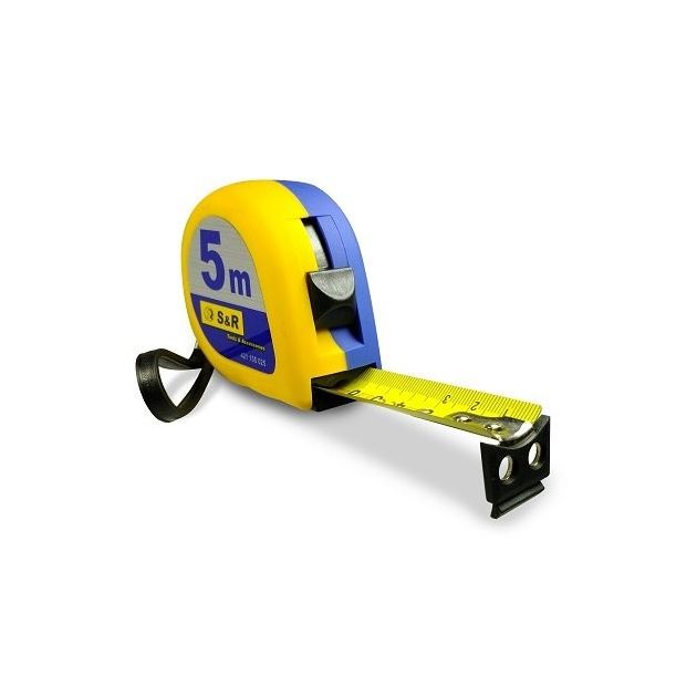 Рулетка S&R 5м серии Q, фото , изображение 4 | SNABZHENIE.com.ua Рулетка S&R 5м серии Q, фото , изображение 4 | SNABZHENIE.com.ua