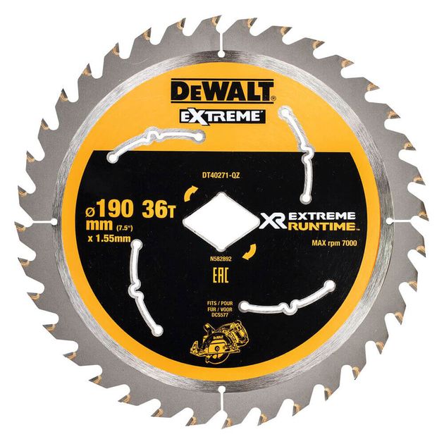 Диск пильный DeWALT DT40271 202 мм, 24 зуба, твердосплавный, фото  | SNABZHENIE.com.ua