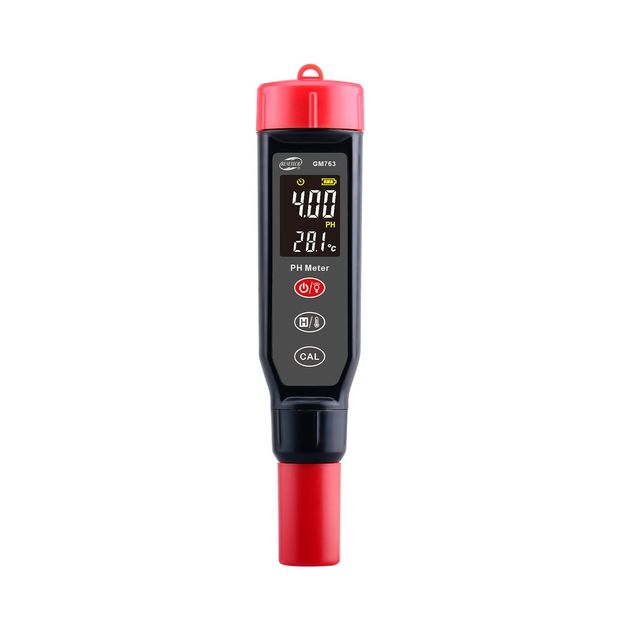 Измеритель pH и температуры BENETECH GM763, цветной дисплей 0-14 pH, фото , изображение 2 | SNABZHENIE.com.ua Измеритель pH и температуры BENETECH GM763, цветной дисплей 0-14 pH, фото , изображение 2 | SNABZHENIE.com.ua