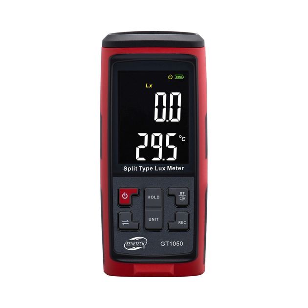 Люксметр и термометр Bluetooth BENETECH GT1050, фото , изображение 2 | SNABZHENIE.com.ua Люксметр и термометр Bluetooth BENETECH GT1050, фото , изображение 2 | SNABZHENIE.com.ua