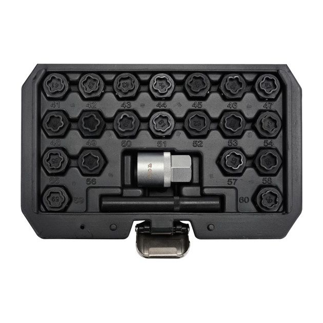 Торцевые головки для колесных дисков BMW YATO 1/2", 22 шт в комплекте, фото  | SNABZHENIE.com.ua