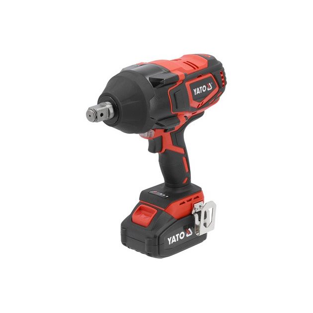 Гайковерт ударный аккумуляторный YATO 18 В, 2200 Нм, 3/4" + переходник 3/4" на 1/2", фото  | SNABZHENIE.com.ua