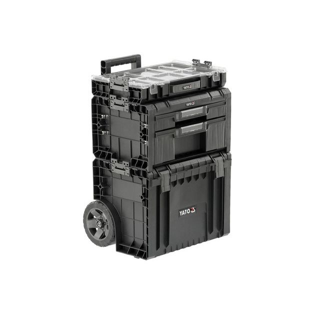 Ящики для инструментов YATO S12, 3 шт., 685x450x380 мм, модуль 35BT2P10P, фото  | SNABZHENIE.com.ua