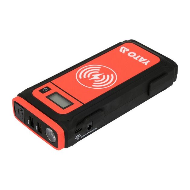 Пусково-зарядная батарея Li-Ion YATO 16 Ач, 400/800 А, USB 9В 2А, фото  | SNABZHENIE.com.ua