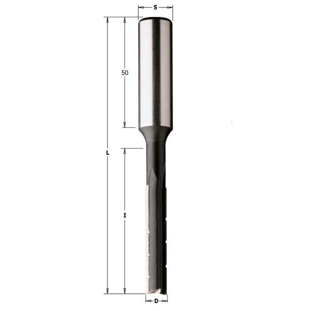 Фреза долбежная левая 13x85x140 мм, хвостовик 16 мм CMT, фото  | SNABZHENIE.com.ua