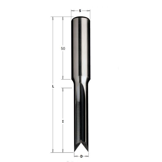 Фреза долбежная 11 x 55 x 110 мм, хвостовик 16 мм CMT, фото  | SNABZHENIE.com.ua