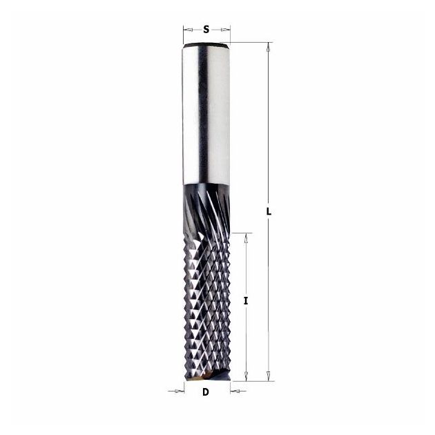 Фреза VHM D=6 I=19 L=50 S=6 RH Z4 AlTiN Ita Tools, фото  | SNABZHENIE.com.ua