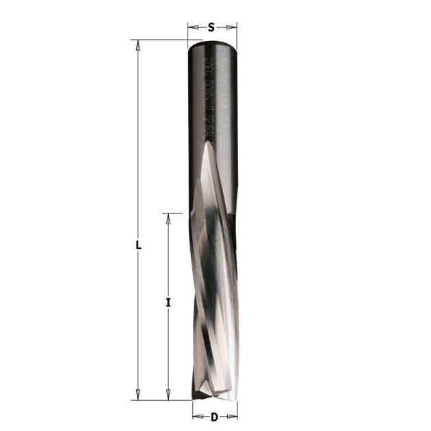 Спиральная фреза твердосплавная нижний рез 10x42x90 мм CMT 10 мм, фото  | SNABZHENIE.com.ua