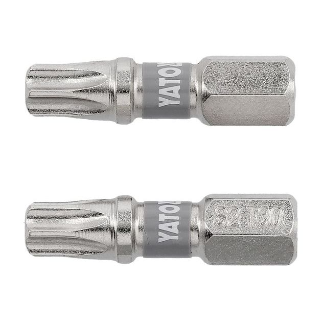 Насадка викруткова YATO TORX T30, 25 мм, 1/4", 2 шт., фото  | SNABZHENIE.com.ua