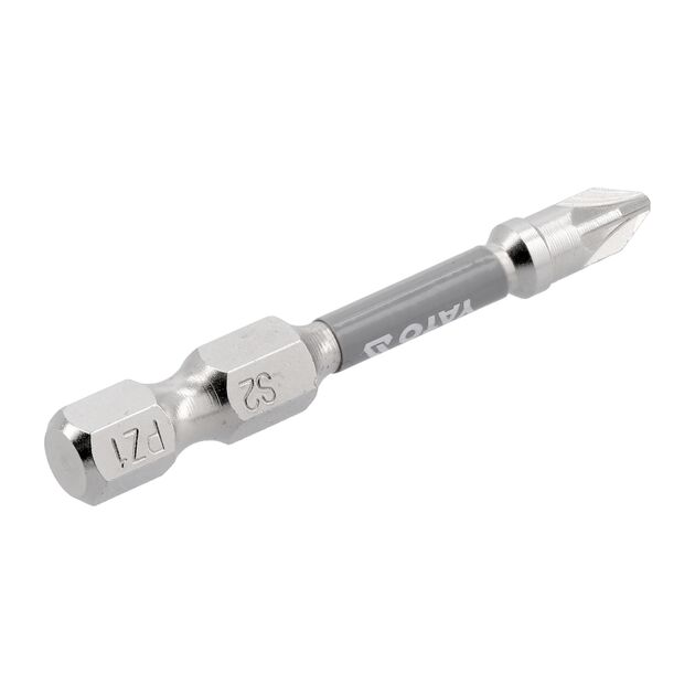 Насадка викруткова YATO PZ1 50мм, 6-гран 1/4, никель, 2шт., фото  | SNABZHENIE.com.ua