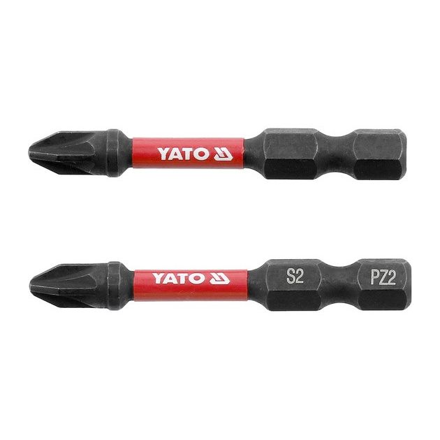Насадка ударная YATO PZ2 50 мм, 6-гранный шпиндель, 2 шт., фото  | SNABZHENIE.com.ua