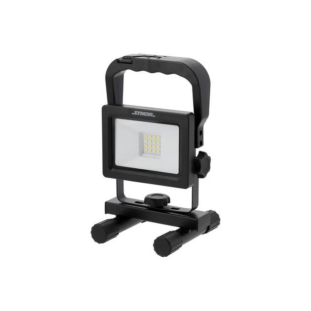 Прожектор переносний SMD LED діодний STHOR з Li-Ion акумулятором 3.7V 2,2 АГ, P= 10Вт, світловий потік P= 1000 lm, фото  | SNABZHENIE.com.ua