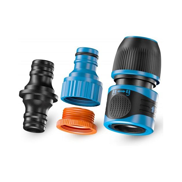 Комплект универсальных фитингов GRUNTEK 1,2"-5,8"-3,4", фото  | SNABZHENIE.com.ua