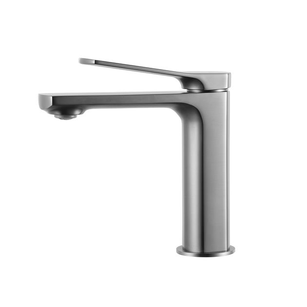 Смеситель для раковины Qtap Slavonice Gunmetal Black PVD, фото  | SNABZHENIE.com.ua