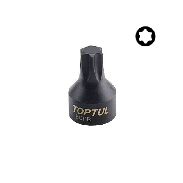 Головка TORX T30 1/4" цельная TOPTUL BCFB0830, фото  | SNABZHENIE.com.ua