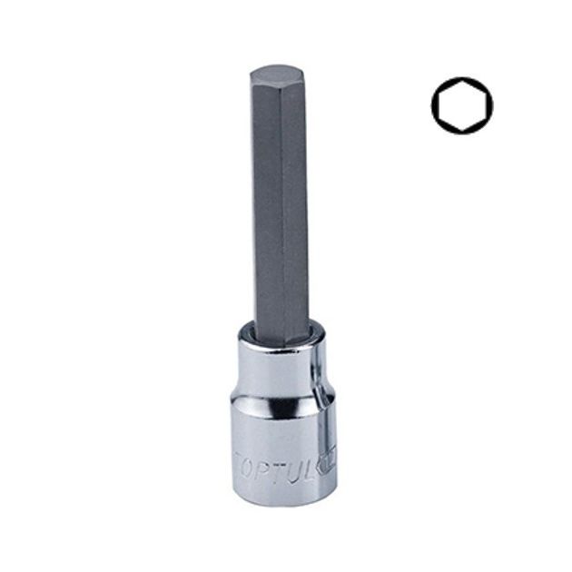 Насадка шестигранная HEX TOPTUL 6 мм 140 мм 1/2 BCIA1606, фото  | SNABZHENIE.com.ua