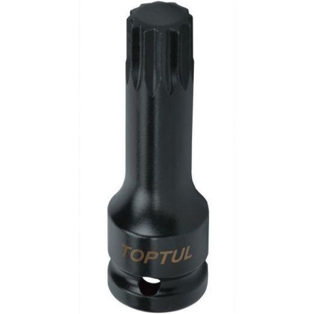 Головка торцевая SPLINE ударная TOPTUL М14 L77мм 1/2 KADB1614L, фото  | SNABZHENIE.com.ua