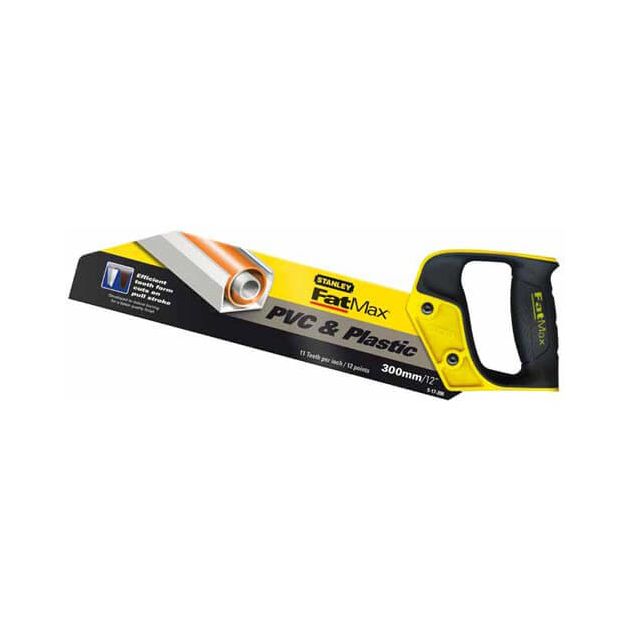 Ножовка FatMax® 300 мм для работы с ПВХ STANLEY 2-17-206, фото  | SNABZHENIE.com.ua