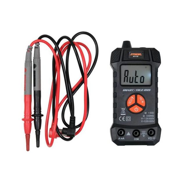 Мультиметр VOREL: 0-10 А, 0-600 В AC/D с LCD-дисплеем, 2x1.5V AAA, фото  | SNABZHENIE.com.ua