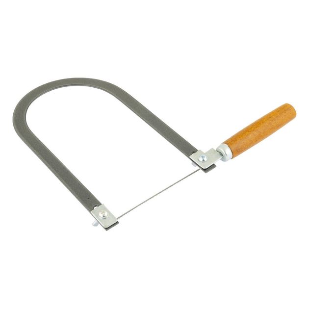 Лобзик ручной MASTERTOOL с деревянной ручкой, плоская рамка 14-2200, фото  | SNABZHENIE.com.ua